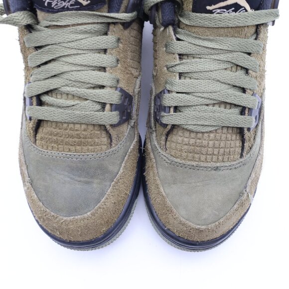 Nike Air Jordan 4 SE Retro Craft Olive Green Youth 4.5 Women’s 6 FB9928-200 - Picture 10 of 10
